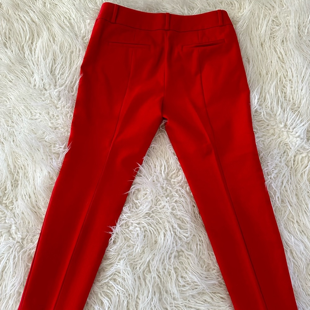 Ann Taylor Loft Skinny Red Pants - Picture 2 of 6